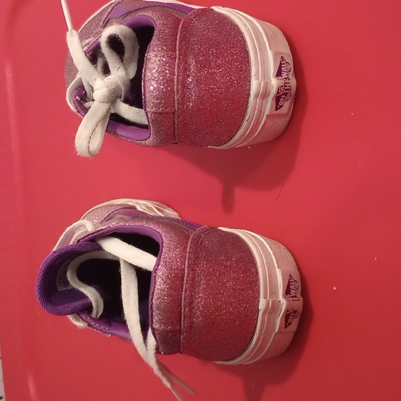 Purple glitter Vans - Picture 4 of 7